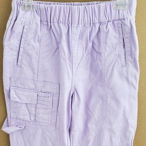 Forever 21 MEDIUM Lilac/light purple cargo pants